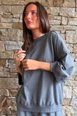 Lagen Relaxed Sweatshirt Storm